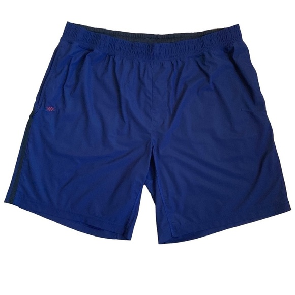 RHONE Mens 9” Navy Blue Versatility Athletic Workout Gym Shorts Unlined Sz XXL - Picture 5 of 16